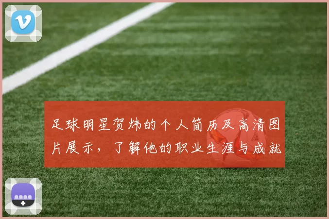 足球明星贺炜的个人简历及高清图片展示，了解他的职业生涯与成就