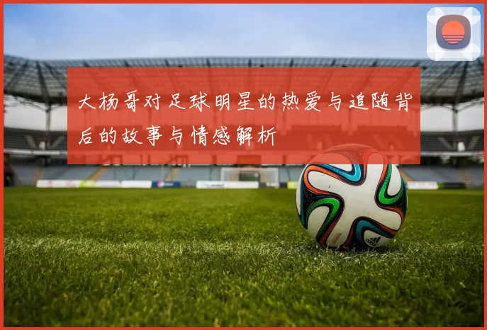 大杨哥对足球明星的热爱与追随背后的故事与情感解析